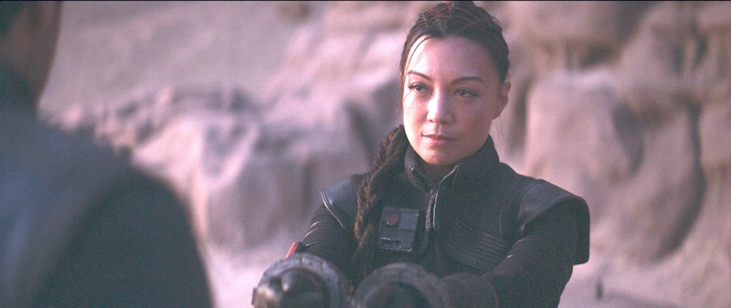Ming-Na Wen finally made her appearance on The Mandalorian as assassin Fennec Shand.