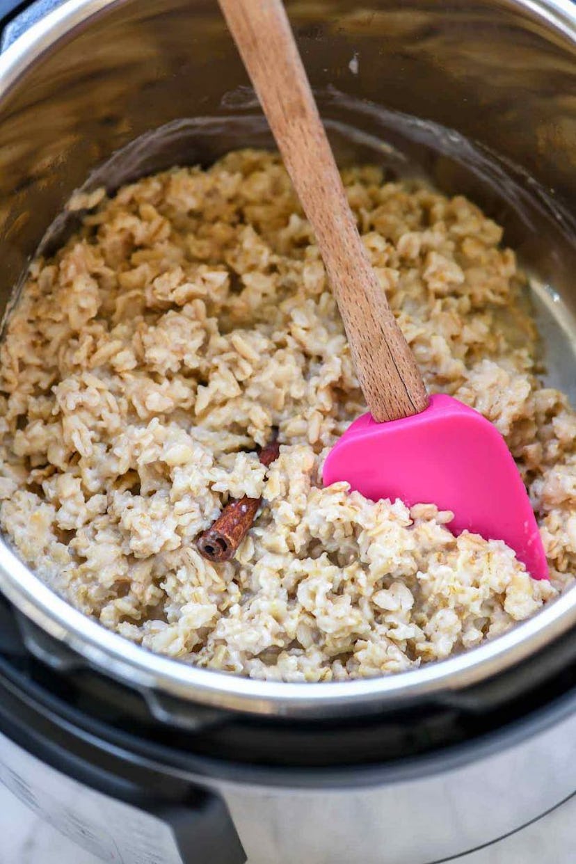 baby food you can make in an instant pot: oatmeal