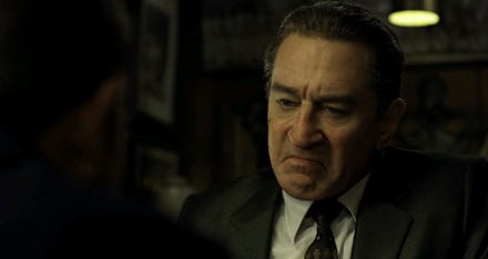 Robert De Niro and Joe Pesci in The Irishman (2019)