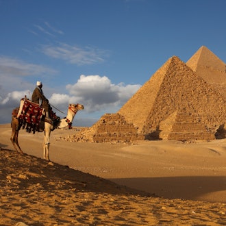 Take a Camel Ride through the Desert in Cairo