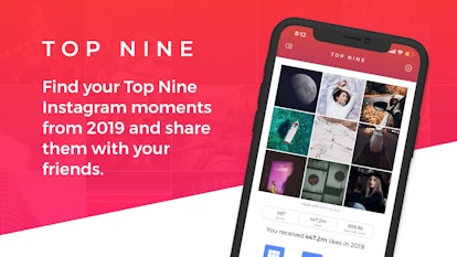 You can find your Instagram Best Nine with the Top Nine app.