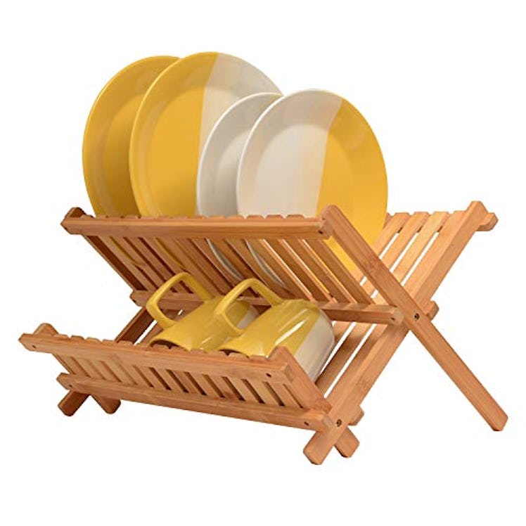Bambusi Collapsible Dish Drying Rack