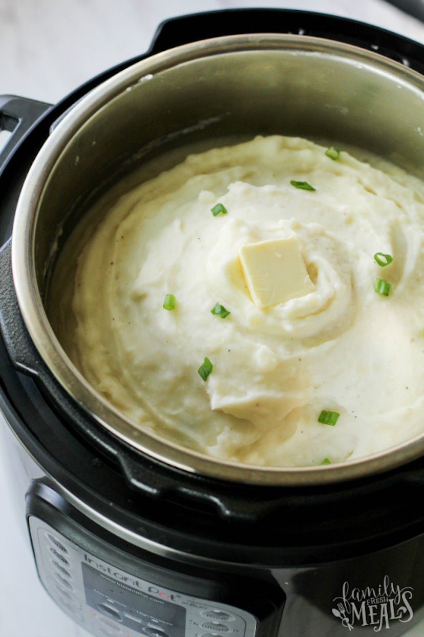 baby food you can make in an instant pot: mashed potatoes