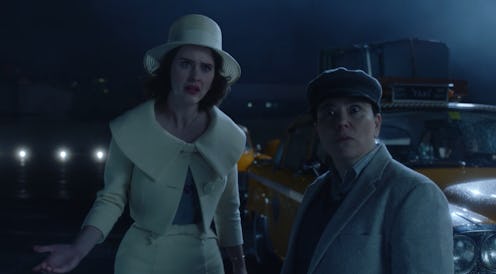 Midge in Marvelous Mrs. Maisel Season 3 after learning Shy Baldwin has booted her from his tour.