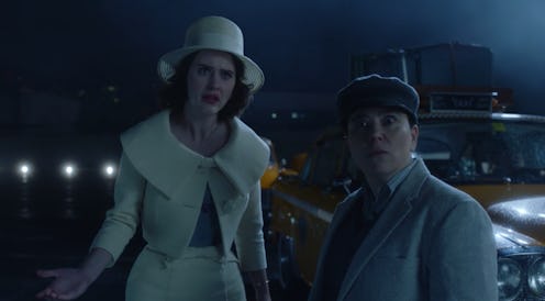 Midge in Marvelous Mrs. Maisel Season 3 after learning Shy Baldwin has booted her from his tour.