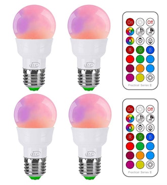 iLC RGB LED Light Bulb, Color Changing Light Bulb