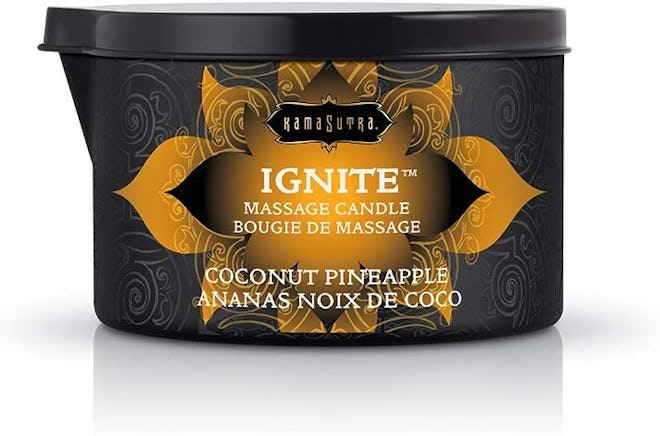 Ignite Coconut Pineapple Massage Candle