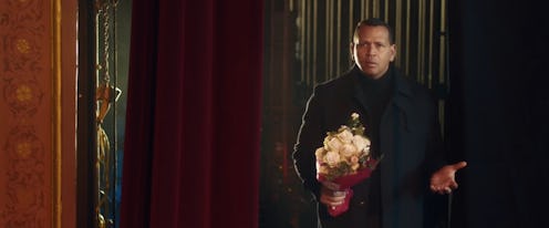 alex rodriguez's snl guest appearance had him ying for j.lo's heart