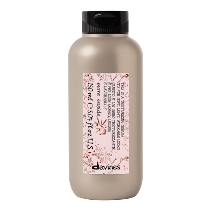 Packaging for Davines' new This is a Texturizing Serum