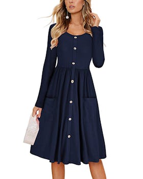 KILIG Women's Long Sleeve Dress