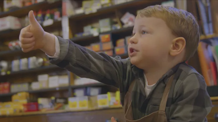 A Christmas advert from Hafod Hardware has gone viral, with many on social media proclaiming it the ...