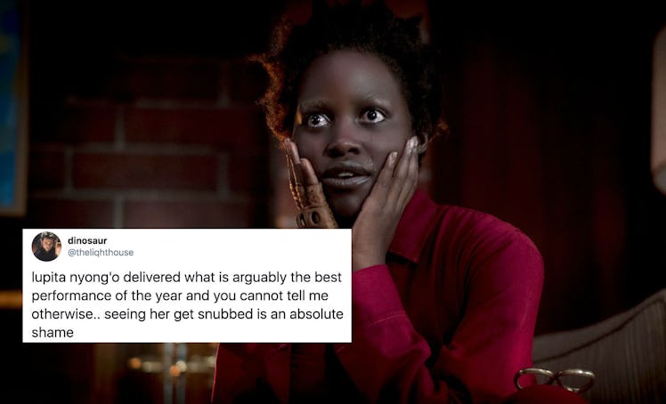 'Us' fans tweeted their disappointment at Lupita Nyong'o not getting a Golden Globe nomination.
