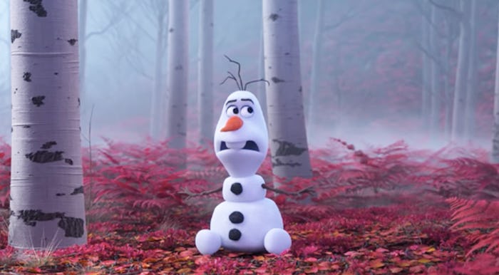 A rumor about Olaf's height circulated over the weekend.