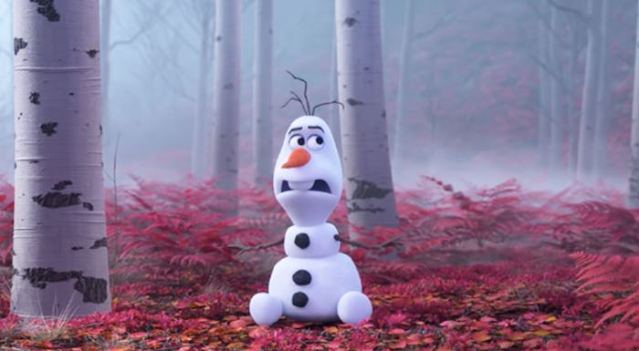 A rumor about Olaf's height circulated over the weekend. 