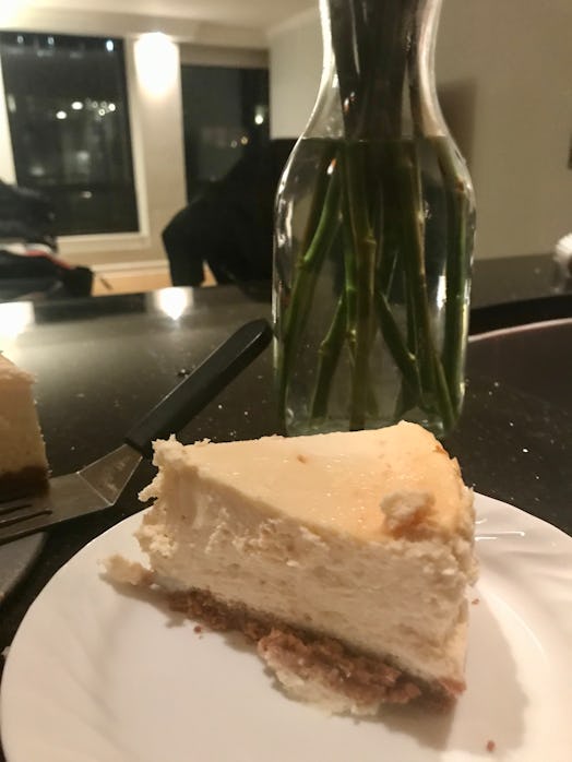 I was a fan of the creamy consistency and the fact that the cheesecake wasn't dry. 