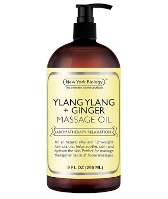 New York Biology Ylang Ylang and Ginger Massage Oil