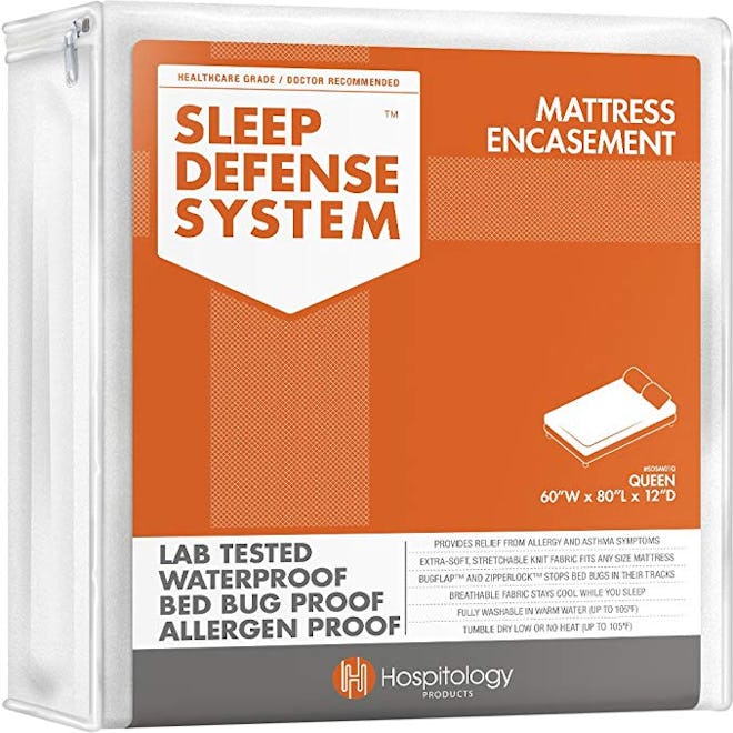 Hospitology Products Sleep Defense System Mattress Encasement