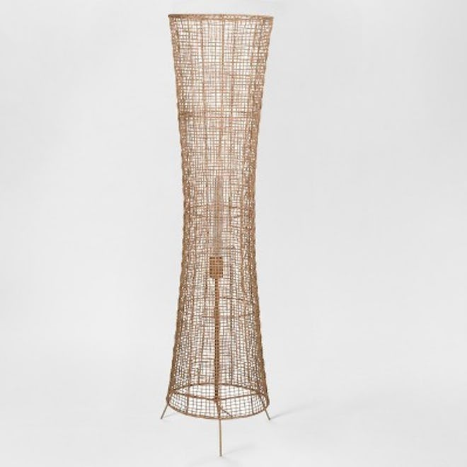 Natural Woven Ambient Floor Lamp Natural (Includes Energy Efficient Light Bulb) - Project 62 + Leann...