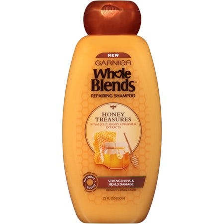 Garnier Whole Blends Honey Treasures Repairing Shampoo, 22 fl oz