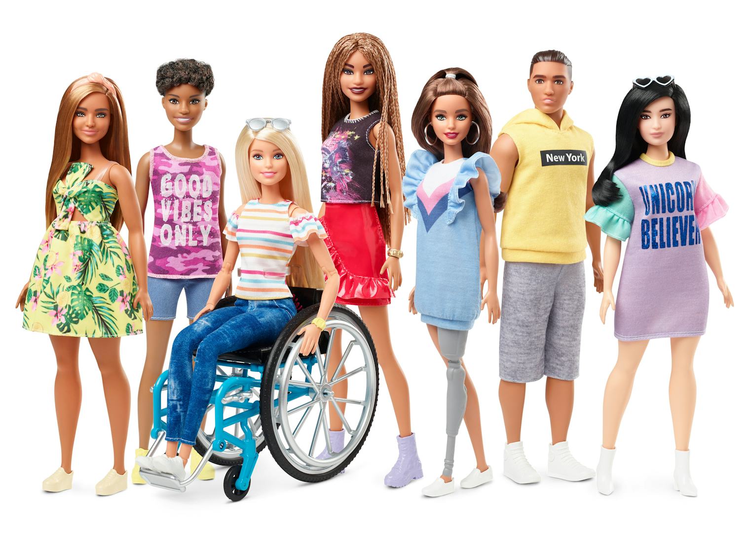 The New Barbie Fashionistas 2019 Line Is More Representative ...