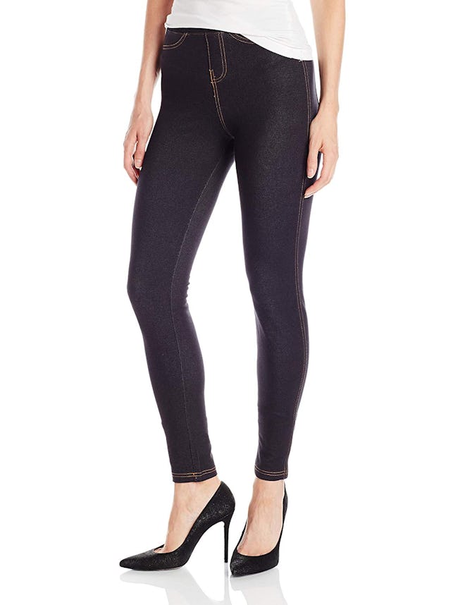 No nonsense Women's Denim Leggings With Pockets