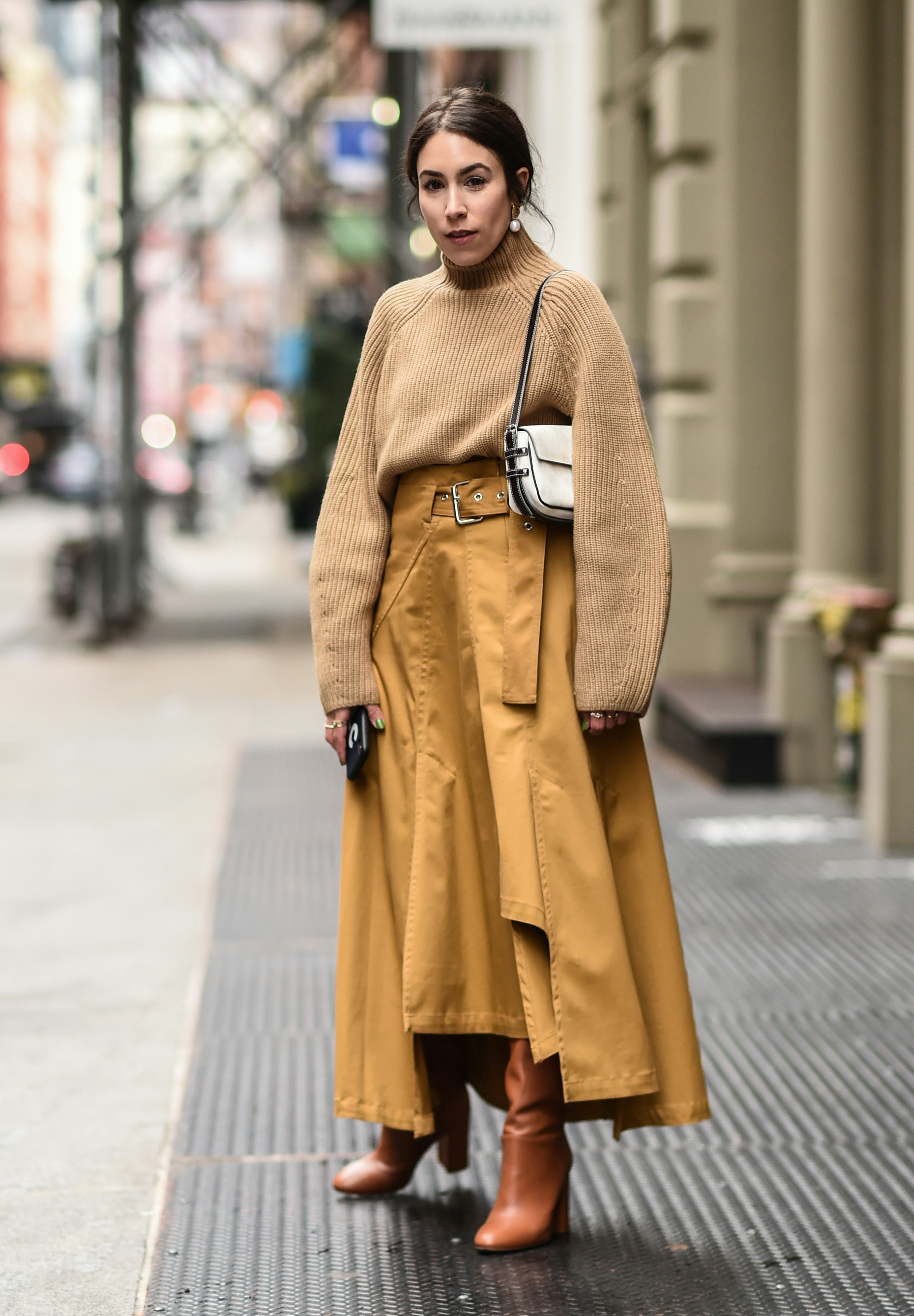 21 Street Style Outfits The Zoe Report's Editors Wore During New York  Fashion Week, image size:2710x3900
