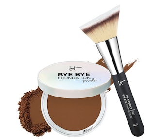  IT Cosmetics Bye Bye Foundation Powder With Brush