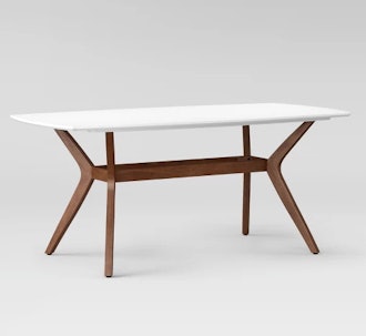 Emmond Mid Century 72" Dining Table White & Brown - Project 62™