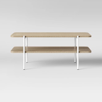 Project 62™ - Mandelin Wood/Metal Coffee Table Natural/White 