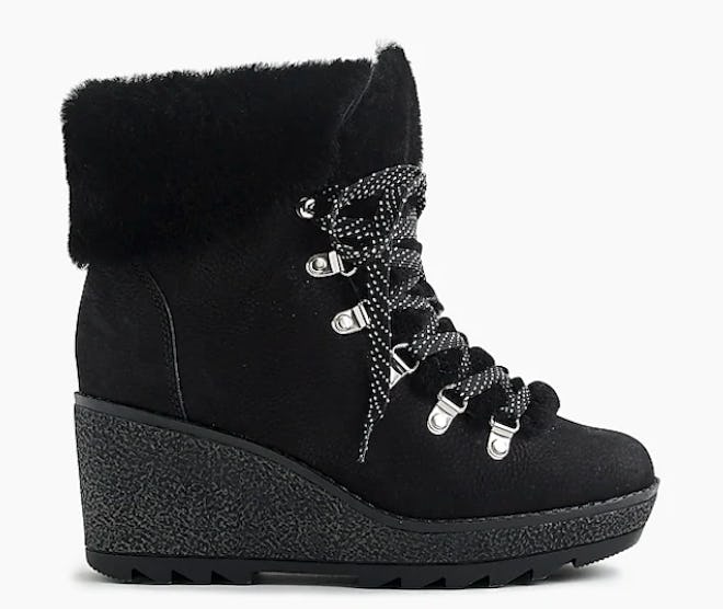 Nordic Wedge Boots
