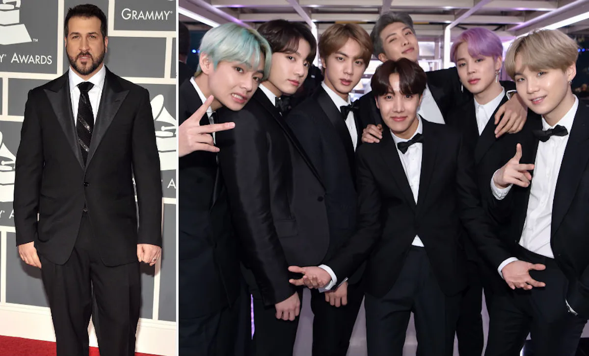 Joey Fatone S Advice To Bts Will Tear Up Your Heart If You Re A 90s Kid Exclusive