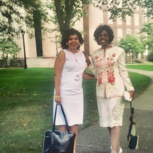 April Ryan and her mom, Mary Vivian Gowans Ryan