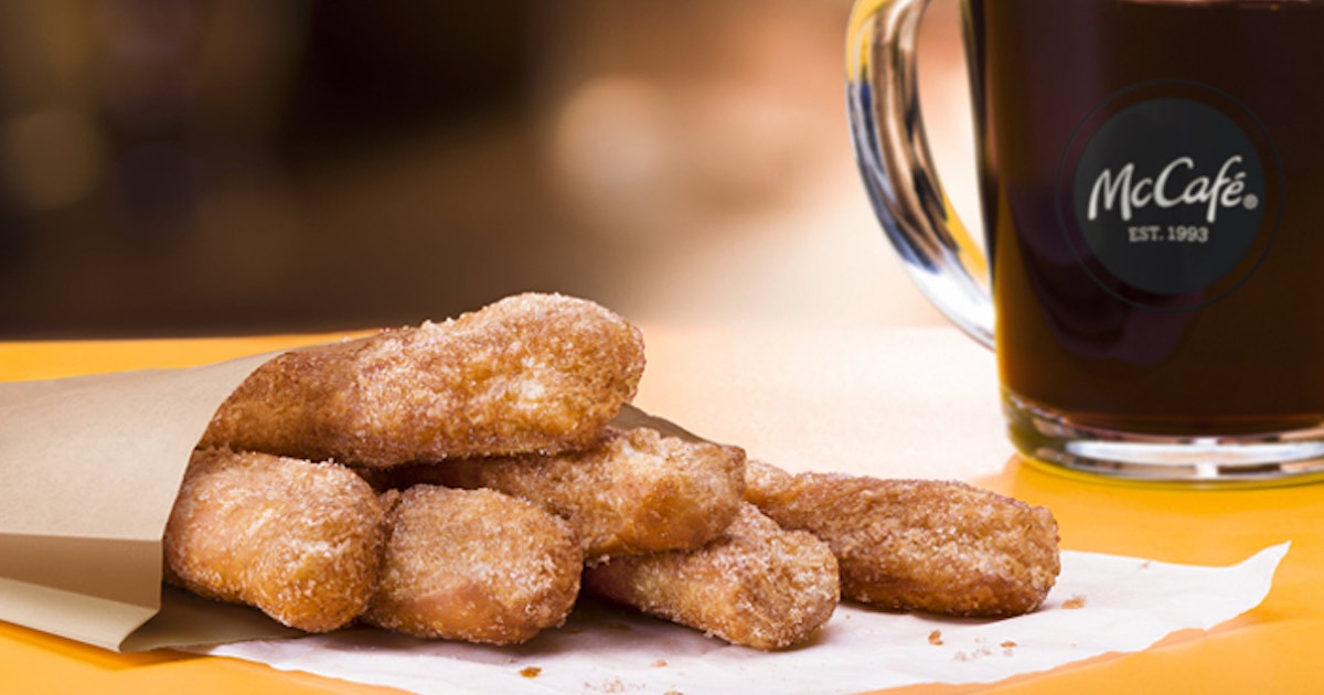 McDonald's Is Officially Releasing Those Rumored Donut Sticks, So Get Hungry