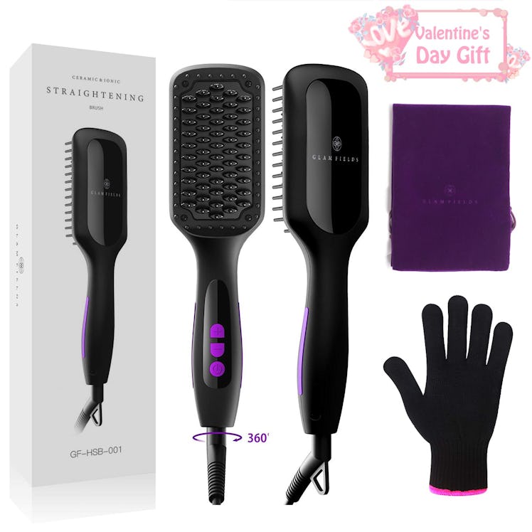 Glamfields Ionic Hair Straightener Brush