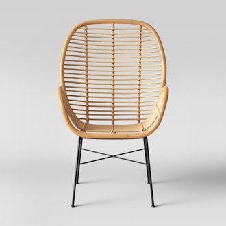  Opalhouse™ - Lily Rattan Arm Chair with Metal Legs