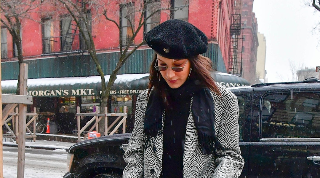 Bella Hadid’s Black Cargo Pants Are $27 & Still In Stock
