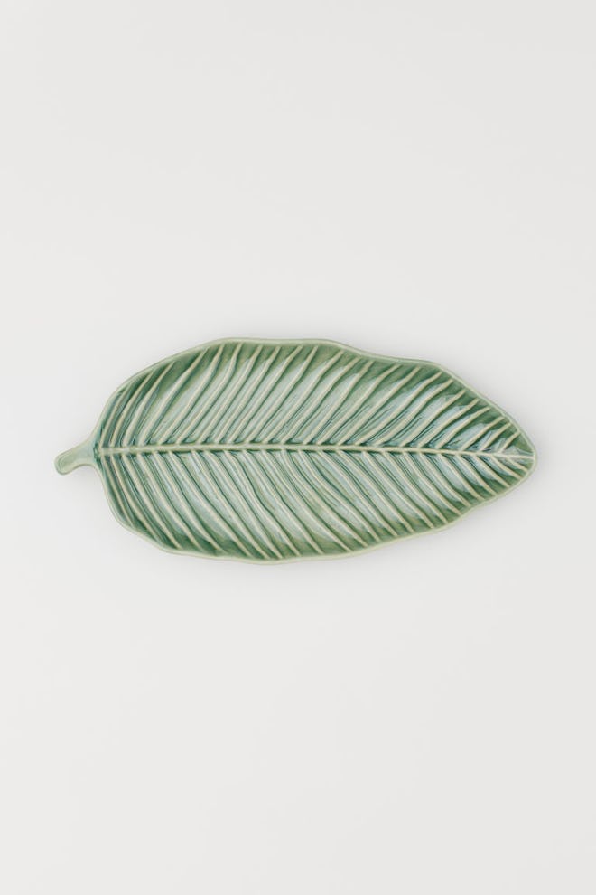 Leaf-Shaped Dish