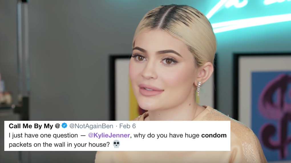 Kylie Jenner S Condom Wall Has Fans Asking So Many Questions