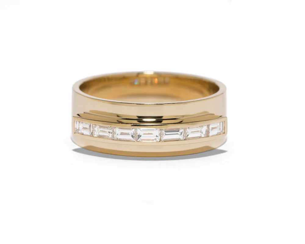 Baguette Engagement Bands Are The Latest Ring Trend To Try