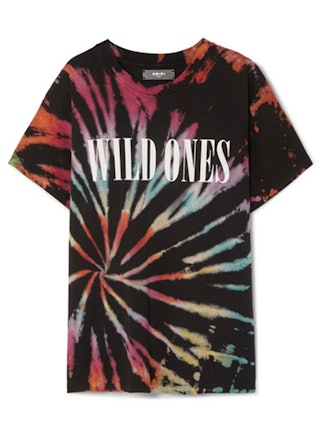 Wild Ones Printed Tie-Dyed Cotton-Jersey T-shirt