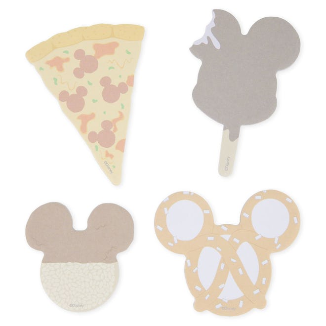 Disney Parks Food Sticky Notepad Set