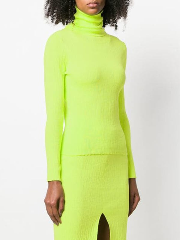 Slime hot sale green turtleneck