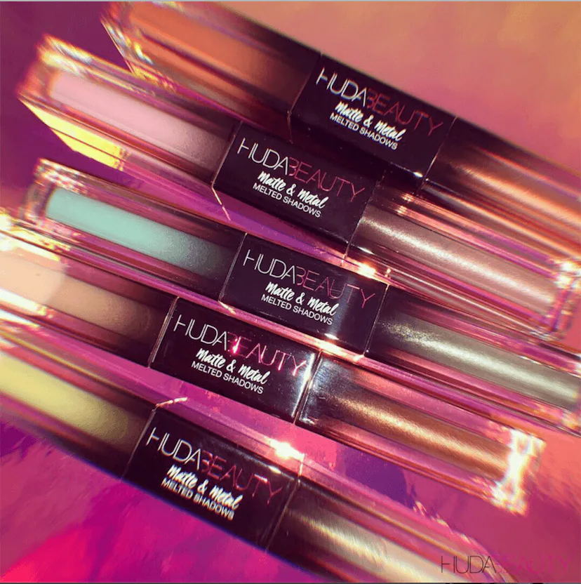 Huda Beauty's Matte & Metal Melted Shadow Is Getting 5 New (Very Huda Beauty's Matte & Metal Melted Shadow Is Getting 5 New (Very