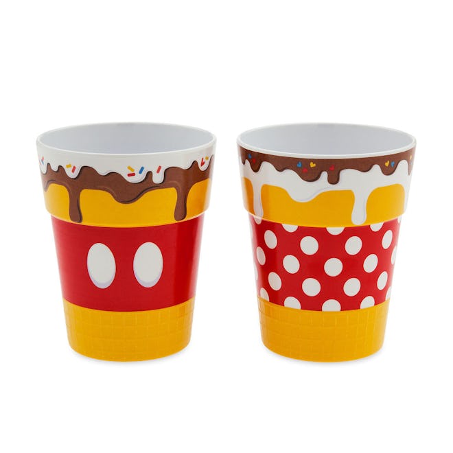Disney Parks Food Ice Cream Cups Set