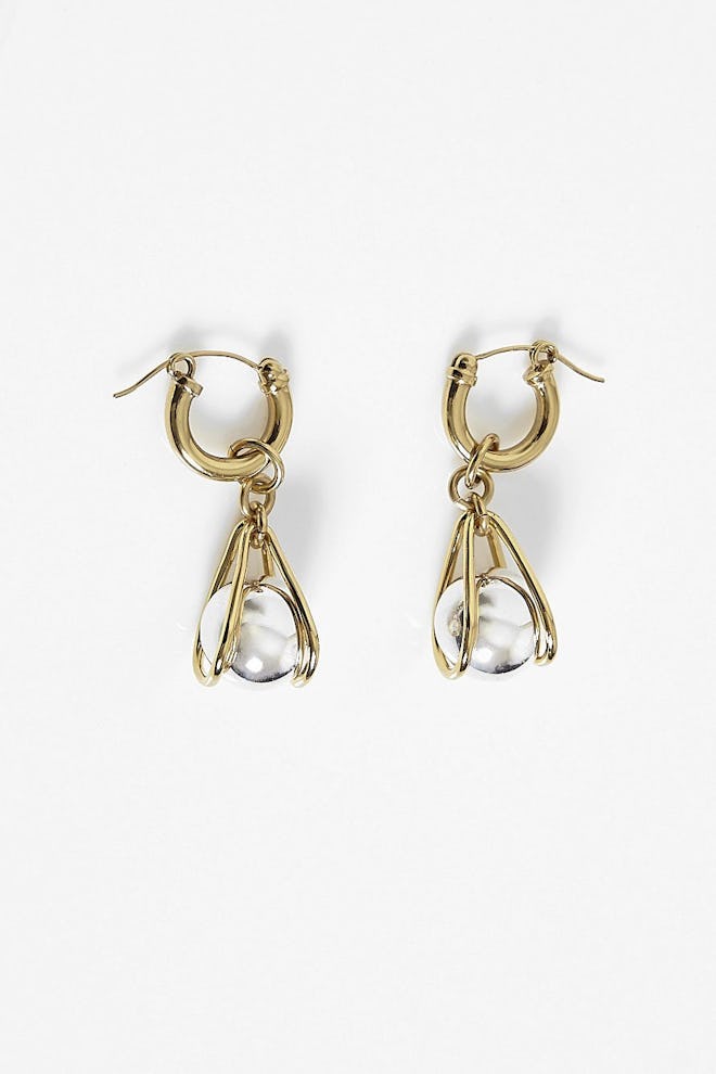 Respiro Silver Basket Earrings