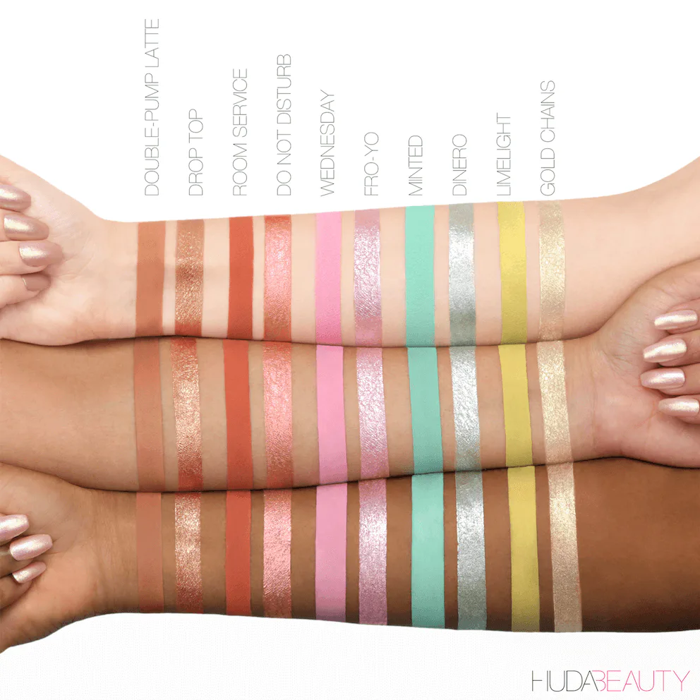 Huda Beauty's Matte & Metal Melted Shadow Is Getting 5 New (Very