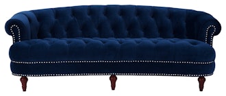 La Rosa Tufted Sofa, Navy Blue