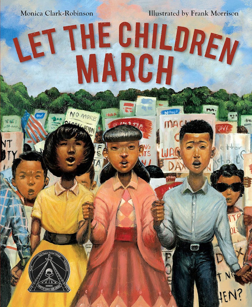 The cover of 'Let the Children March' by Monica Clark-Robinson