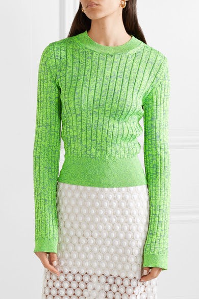 volt green sweater