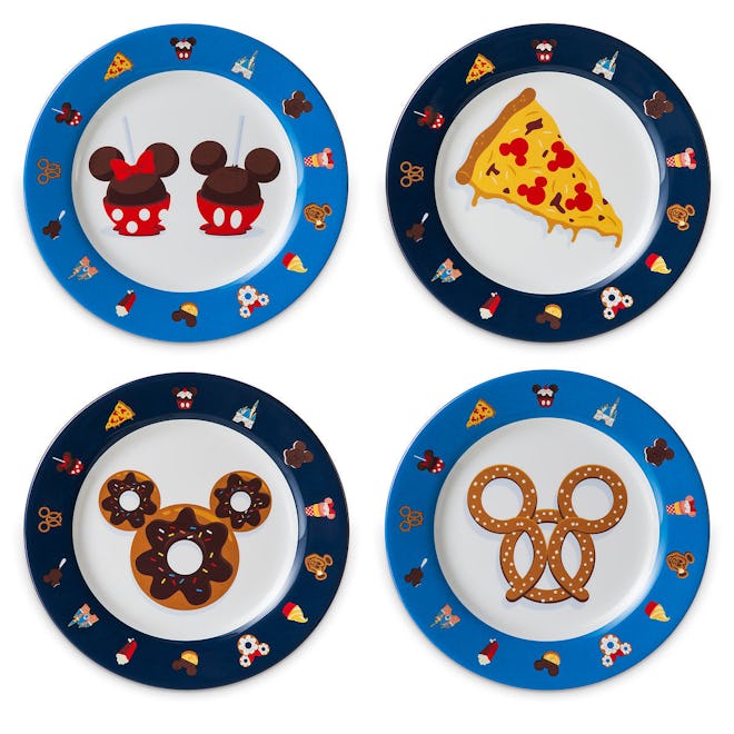 Disney Parks Food Icons Plate Set